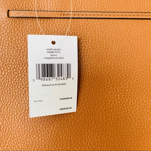 Kate spade Hayes Small Satchel Leather Crossbody - Picture 7 of 8